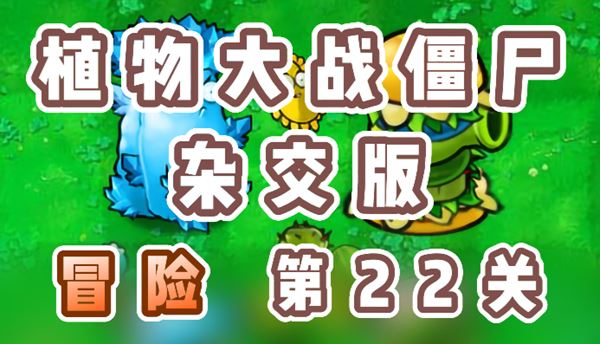 植物大战僵尸杂交版冒险22关怎么过 植物大战僵尸杂交版冒险22关攻略